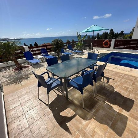Villa Aqua Sunrise 1Km From Beach With Sea Views Kólpos tón Korallíon Eksteriør bilde