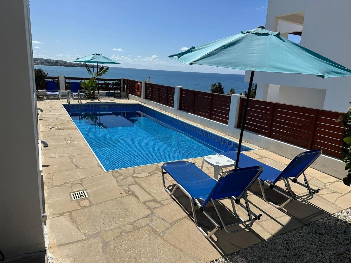 Villa Aqua Sunrise 1Km From Beach With Sea Views Kólpos tón Korallíon Eksteriør bilde