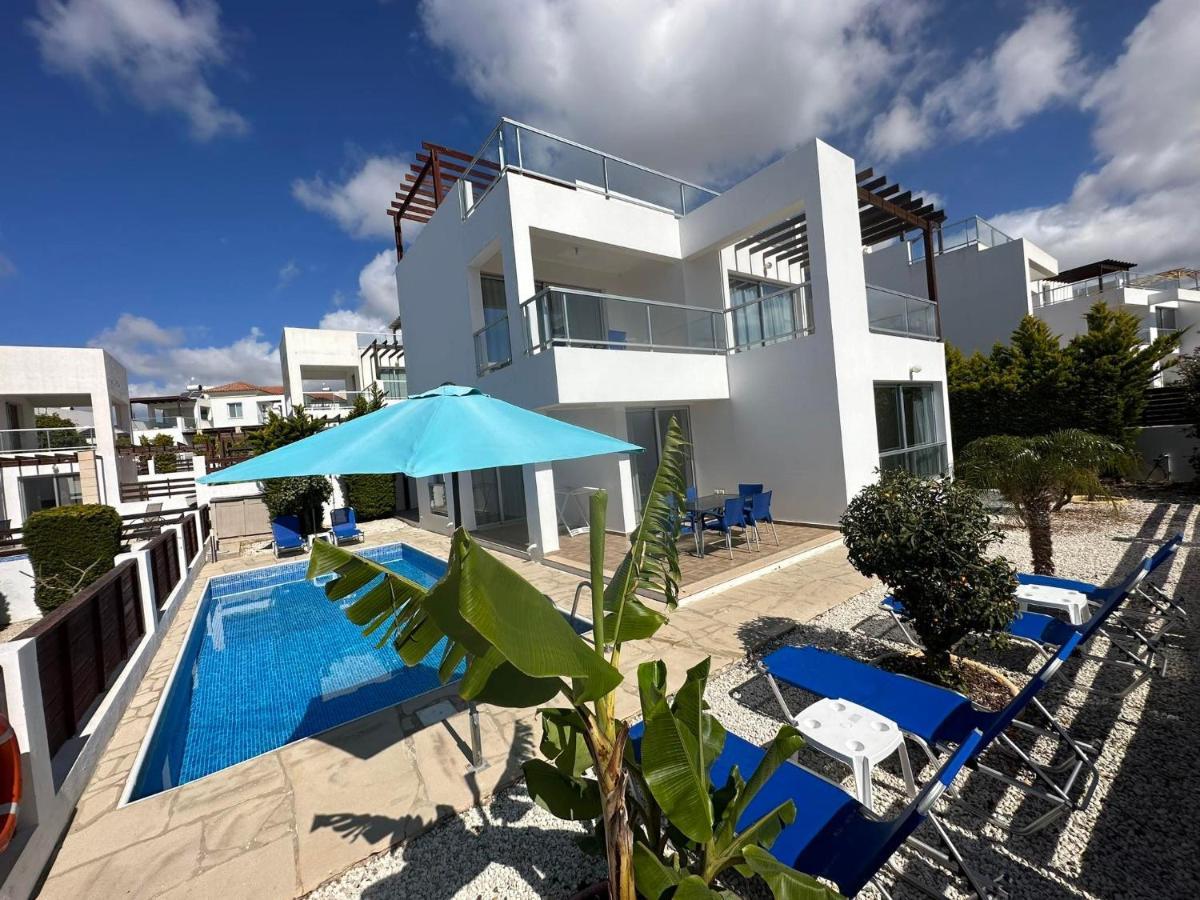 Villa Aqua Sunrise 1Km From Beach With Sea Views Kólpos tón Korallíon Eksteriør bilde