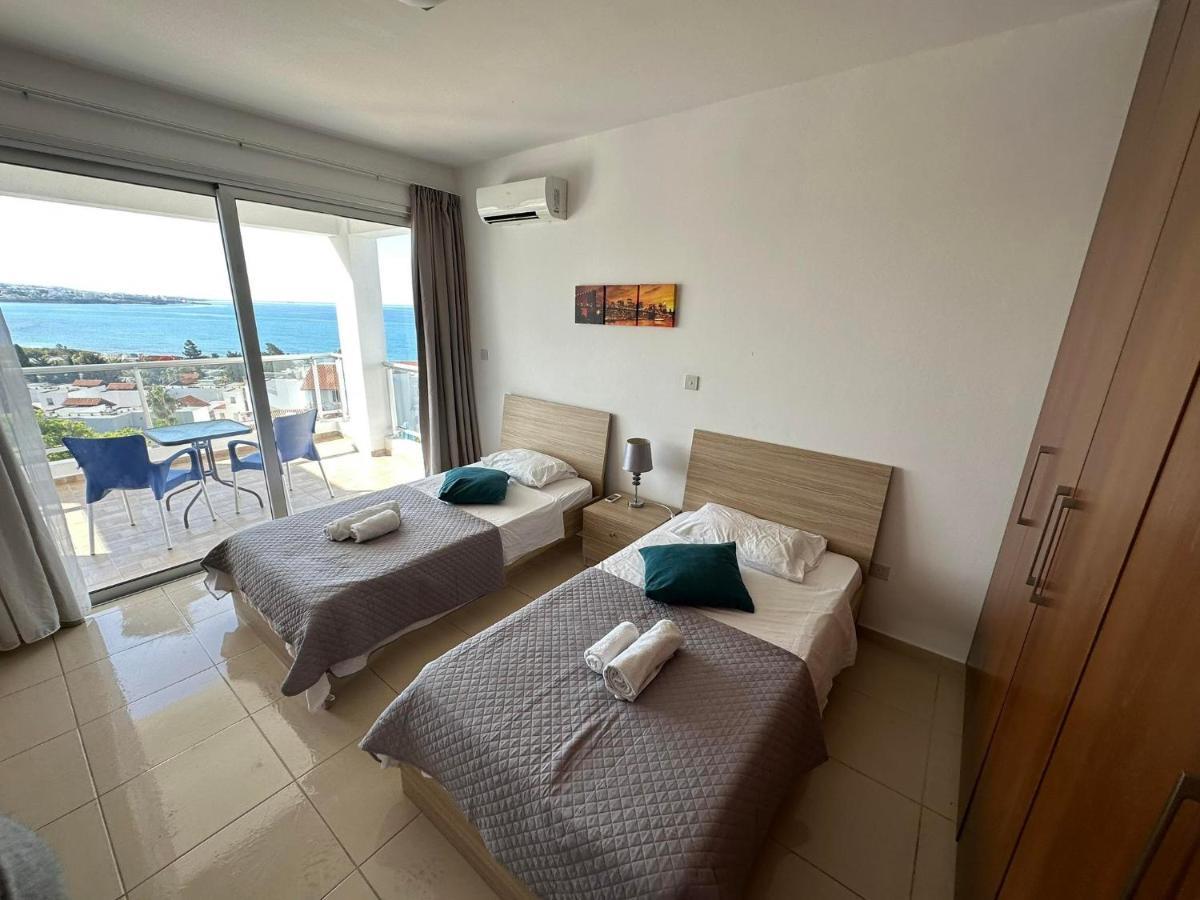 Villa Aqua Sunrise 1Km From Beach With Sea Views Kólpos tón Korallíon Eksteriør bilde